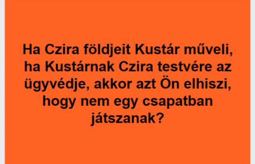 „A történések azt mutatják, hogy Kustár a Czira embere” – beszélgetés Zágráb Nándorral