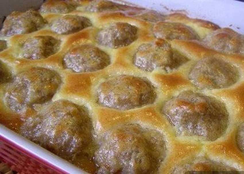 Recept - Sült húsgombócok Besamel öntettel