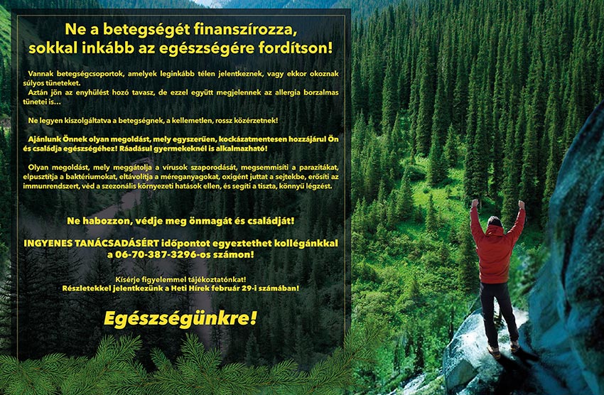 Ne a betegségét finanszírozza