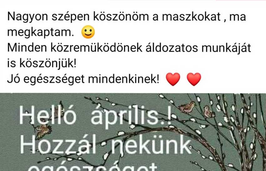 „Örülünk, hogy Szabó Gábor, illetve az önkormányzat is követi a példánkat!”