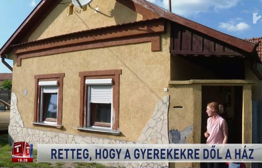 Rádől a ház egy négygyermekes nagykőrösi családra 