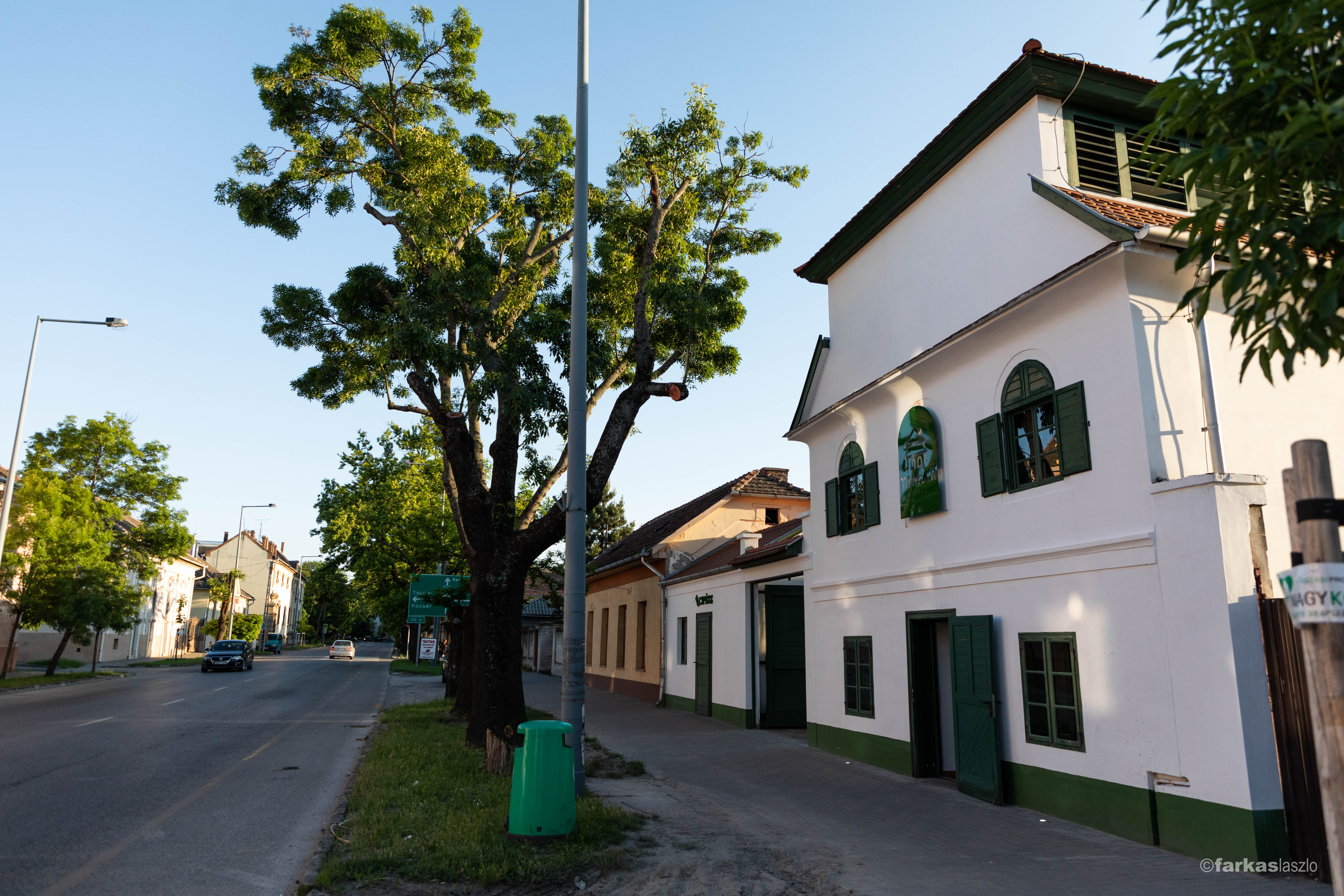 Elöntötte az esővíz a Tímárházat