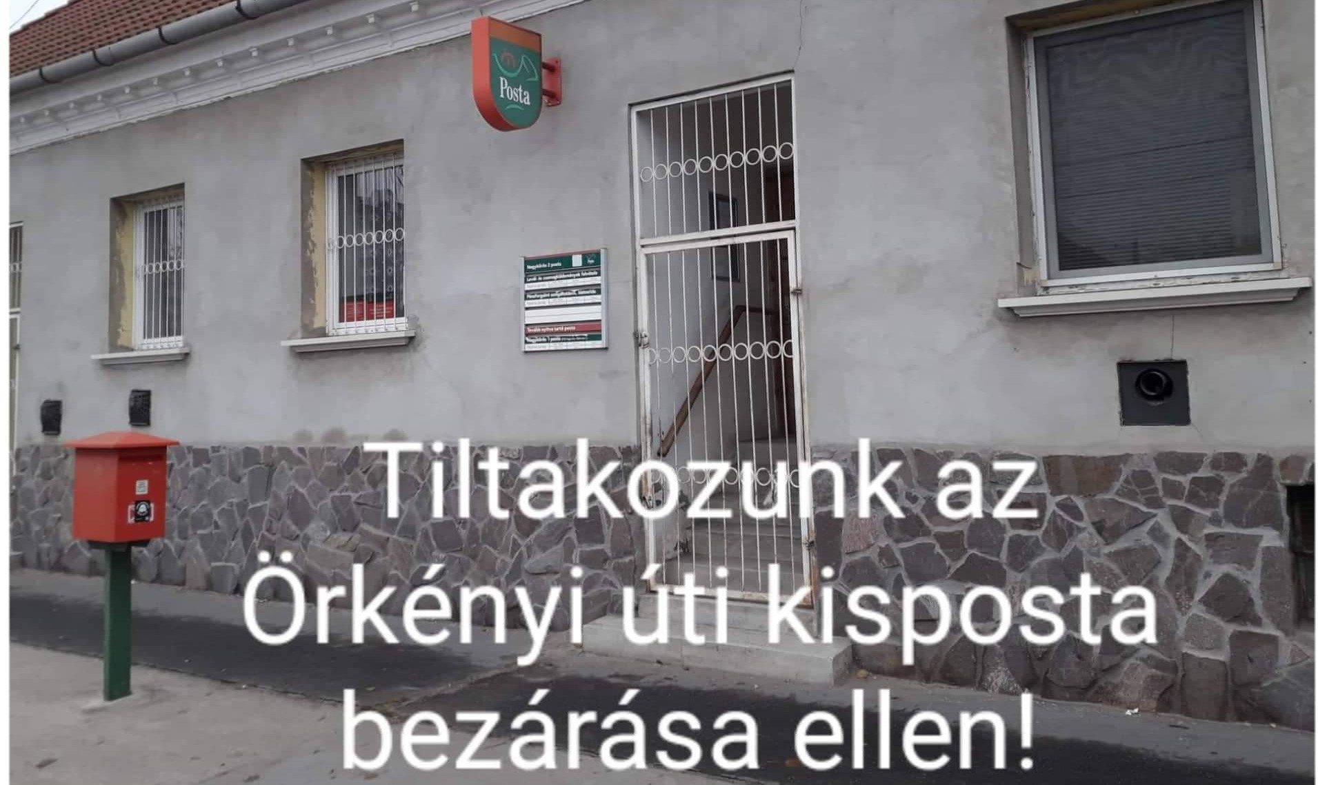 Petíció a nagykőrösi kispostáért! Írja alá Ön is!