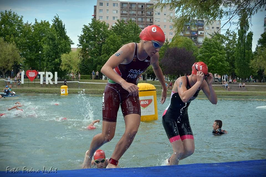 ABONY: Soós Fanni fantasztikus eredményeket szerzett a Junior Triatlon Európa Bajnokságon!