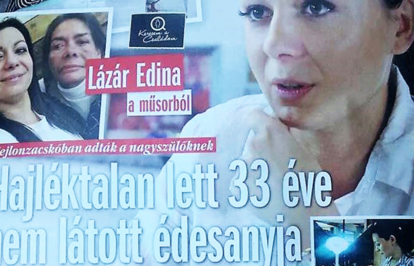 Lilu találta meg a nagykőrösi Edina édesanyját