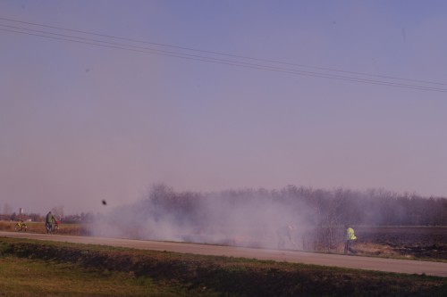 Jelenleg ugyan nincs tűzgyújtási tilalom megyénkben, de egyre több a tűzeset