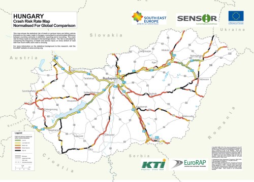 Halálutak kis hazánkban: Benne térségünk több útja is