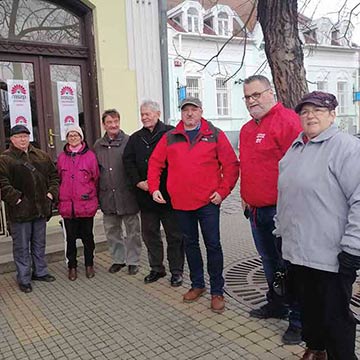 Igazságos nyugdíjemelést, erős szakszervezetet! 