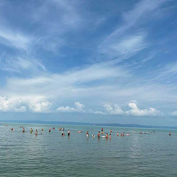 Kocséri kirándulás a Balatonon